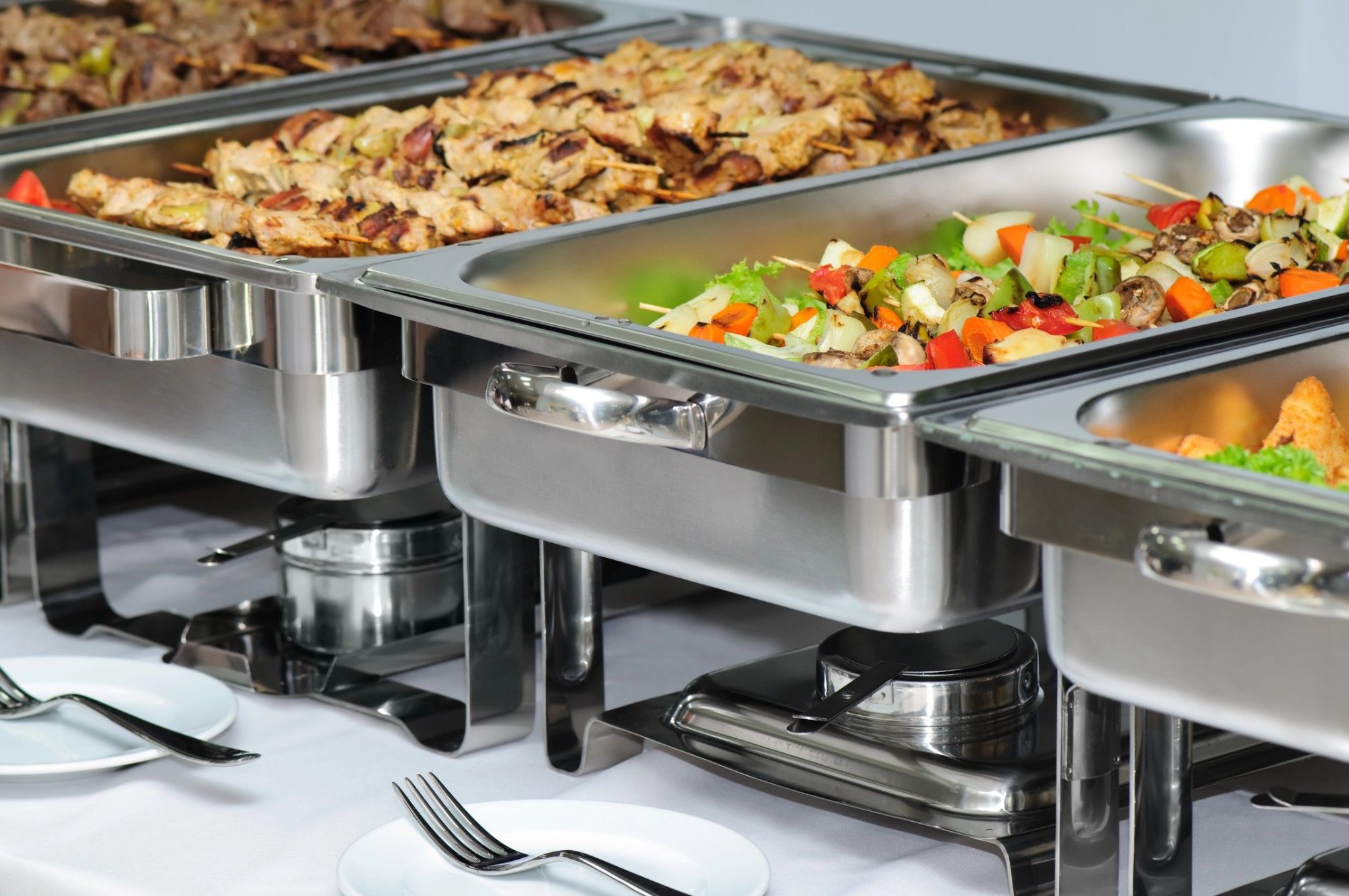 Buffets chauds par Réception 108, traiteur à Sherbrooke