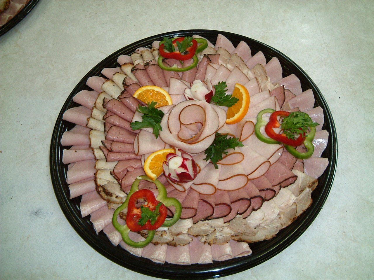 Cold cut platter, caterer in the Eastern Townships